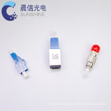 Factory Supply LC and SC fiber optic attenuator 1-20db